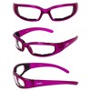 4 Pairs of Global Vision Eyewear Chicago Safety Motorcycle Glasses with Clear, Super Dark, Clear, Super Dark Lenses - 2 of 4
