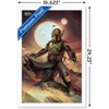 Trends International Star Wars: The Book of Boba Fett - Boba on Tatooine Framed Wall Poster Prints - 3 of 4