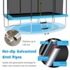 Safstar 8x14FT Rectangular Recreational Trampoline W/Safety Enclosure Net Ladder Outdoor - 4 of 4