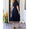 Women's Midnight Waltz Midi Dress - Polagram - 2 of 4