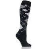 Heat Holder® Women's Long Argyle LITE™ Socks| Thermal Yarn | Medium-Thick Socks Casual Shoes + Boots | Warm + Soft, Hiking, Cabin, Cozy at Home Socks | 5X Warmer Than Cotton - 2 of 2