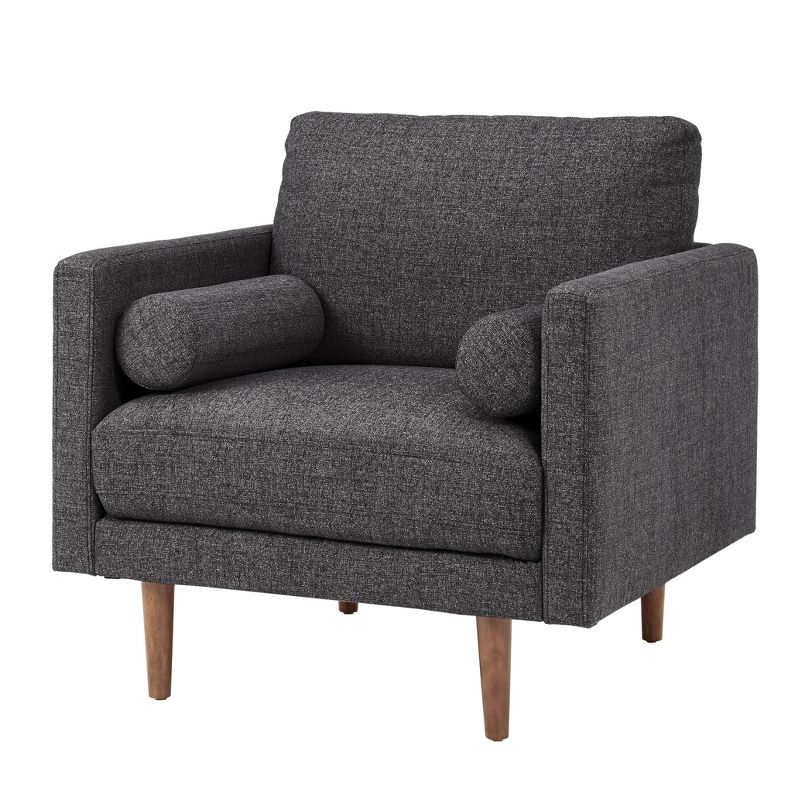 Hayden Tapered Leg Armchair with Pillows - Inspire Q, 1 of 9