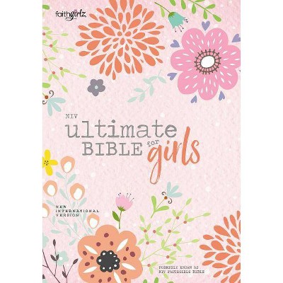 Niv, Ultimate Bible for Girls, Faithgirlz Edition, Hardcover - by  Nancy N Rue