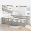 Floor Bed, with Super High Security Barrier, Children's Floor Bed Frame - 3 of 4