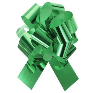 Unique Bargains Metallic Large Pull Bow Gift Wrapping Ribbon for Wedding 10 Pcs - 1 of 4