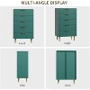 COZONY Fluted Dresser Collection, Wooden Chest of Drawers with Metal Handles, Bedroom Living Room Storage Dresser with Anti-Tip Safety - 4 of 4