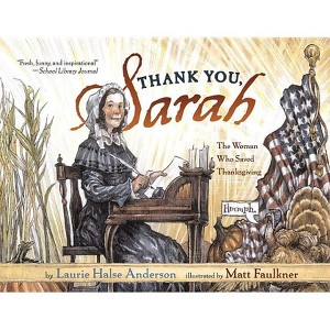 Thank You, Sarah - by  Laurie Halse Anderson (Paperback) - 1 of 1