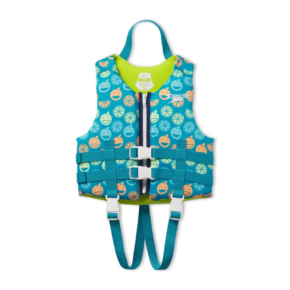 (( Size 33-55)) Speedo Child PFD Life Jacket Vest - Citrus Smile