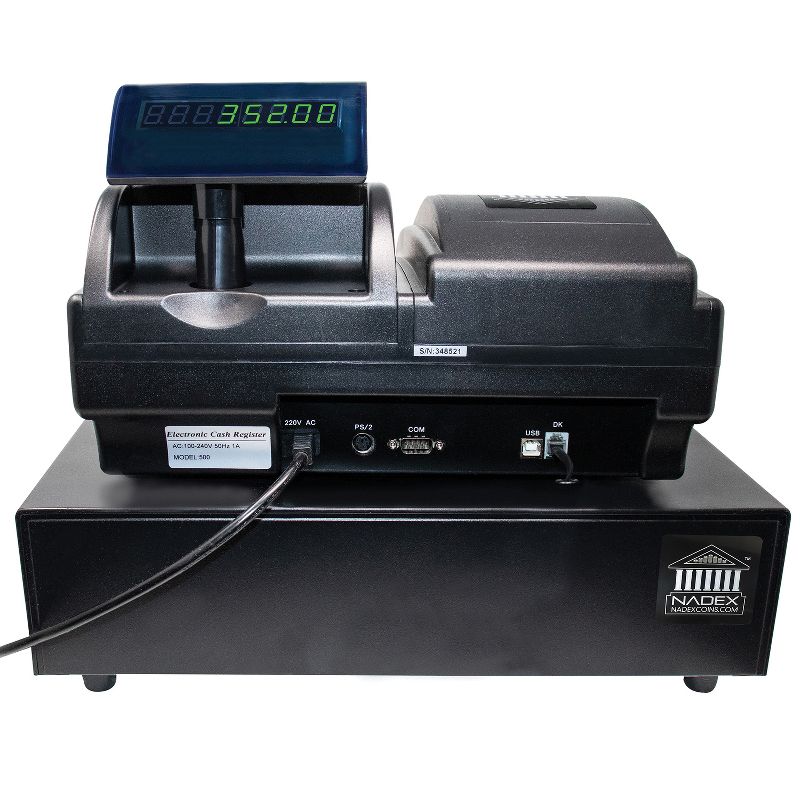 Nadex Coins™ CR600 Thermal-Print Electronic Cash Register, 3 of 8
