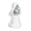 Transpac Resin 17 in. White Christmas Glam Santa Decor - 3 of 4