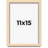 PosterPalooza | Classic Modern Yellow Picture Frame - UV Acrylic, Foam Board Backing, Hanging Hardware - 2 of 4