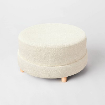 Round Pouf Rattan Ø40cm