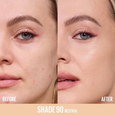 Maybelline Lifter Plump & Glow Foundation with Hyaluronic Acid - 90 - 1 fl oz: Buildable Coverage, Finish, Suitable for All Skin Types