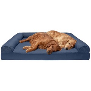 FurHaven Quilted Orthopedic Sofa Pet Bed for Dogs & Cats - 1 of 3