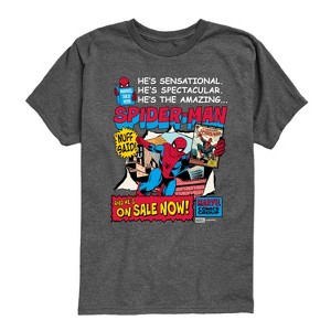 Boys' - Marvel - Spider-Man Comic Short Sleeve Graphic T-Shirt - 1 of 4