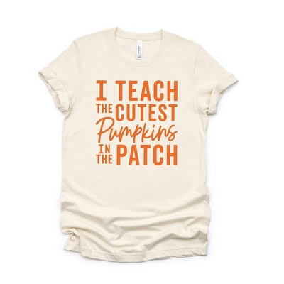 Simply Sage Market Women's I Teach The Cutest Pumpkins In The Patch Short Sleeve Graphic Tee