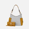 MKF Collection Penelope Circular Print Women’s Shoulder Bag with matching wallet by Mia K - 2 of 3