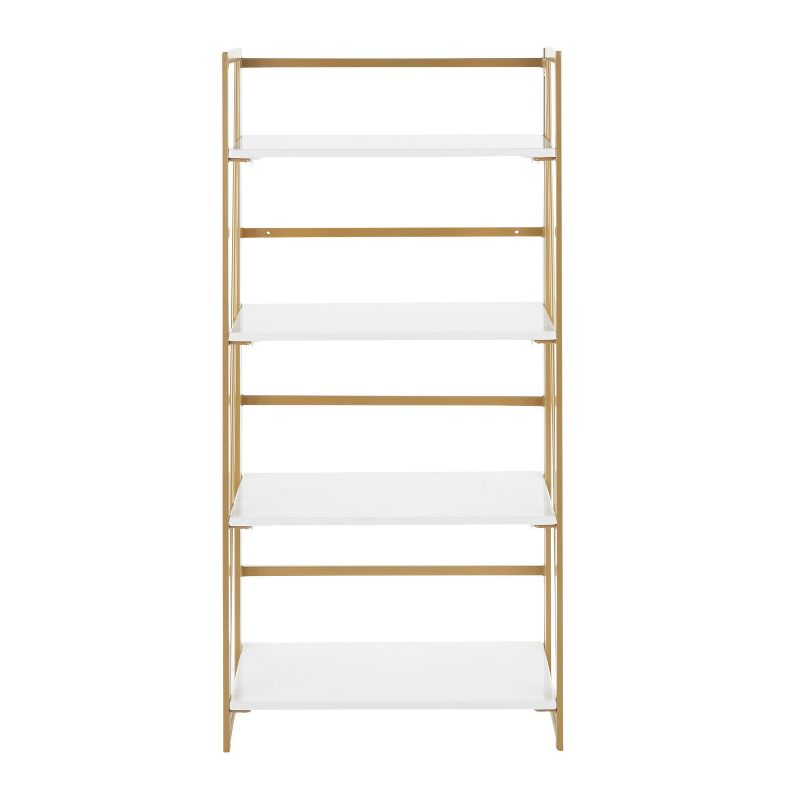 Folia 4 Shelf Vertical Bookcase - Lumisource, 6 of 14
