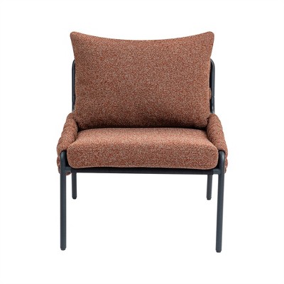 XINGHANZHENXUAN Modern Accent Lounge Chair, Comfortable Armchair with Cushioned Seat and Backrest for Living Room or Bedroom