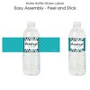 Big Dot of Happiness Teal Graduation Party Water Bottle Sticker Labels - Set of 20 - 2 of 4