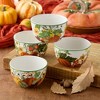 Certified International (Set of 4) 22oz Harvest Fields Ice Cream Bowls - 2 of 4