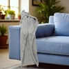 Unique Bargains Blanket Mesh Pineapple Pattern Coral Fleece Polyester 28"x39" - 4 of 4