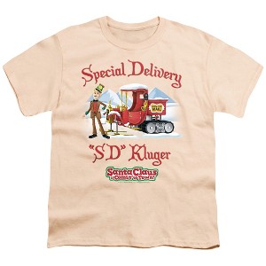 Boys' Santa Claus Is Comin To Town Kluger T-Shirt - 1 of 4