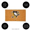 EvergreenNHLPittsburgh Penguins Logo Natural Coir 28 x 16 Inches Indoor Outdoor Doormat - 4 of 4