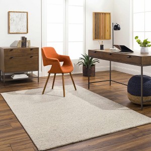 Hauteloom Alyra Beige Solid Area Rug - 1 of 4
