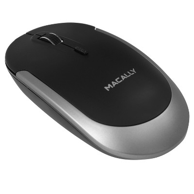 Macally Wireless Bluetooth Slim Quiet Optical Mouse