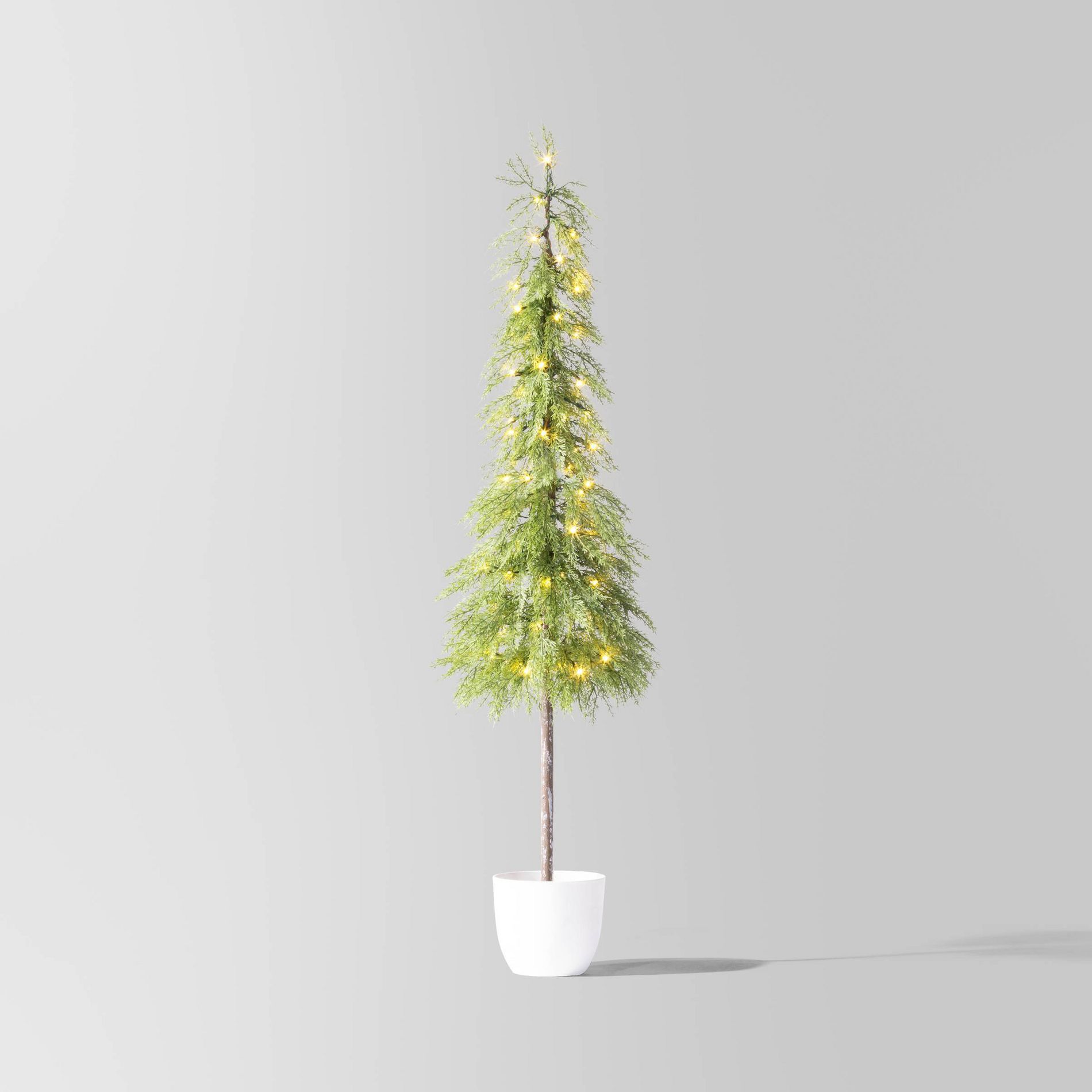5' Potted LED Pre-Lit Artificial Christmas Tree - Wondershop™