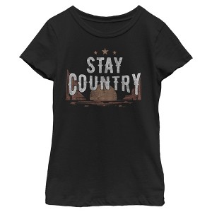Girl's Lost Gods Stay Country T-Shirt - 1 of 4