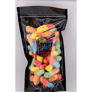 Planet Xpress Candy Shop Cosmic Crawlers – Freeze Dried Gummy Worms – Crunchy, Sweet & Tangy Candy - 1 of 4