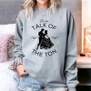 Simply Sage Market Women's Garment Dyed Graphic Sweatshirt Talk of The Ton - 2 of 3