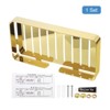 Unique Bargains 304 Stainless Steel Wall Mounted Soap Dish Holder with Installation Kits - 3 of 4
