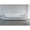 Oversized Cloud Modular Sectional Sofa,120" Down Filled Comfort 3Seater Sofa Couch for Living Room,Minimalist Wide Deep Seat Couches - 3 of 4
