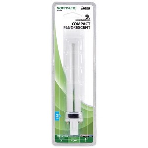 Feit Electric 9 W PL 6.35 in. L CFL Bulb Soft White Specialty 2700 K 1 pk - 1 of 1