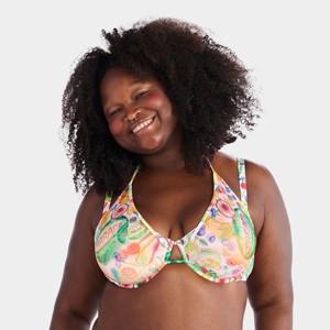 Parade Womens Swim Layered Push-Up Bikini Top - 1 of 4