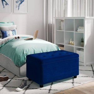 34" Essex Storage Ottoman and Benches - WyndenHall - 1 of 4
