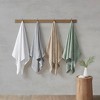 Vynxaria Green Sustainable Antimicrobial 6 Piece Towel Set - 4 of 4