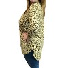 Women's Leopard Tunic Top - honeyme - 2 of 2