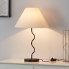 Brightech Squiggle Mid-Century (Includes LED Light Bulb) Table Lamp Matte Black - 2 of 4