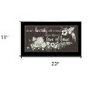 HomeRoots Love At Home Black Framed Print Wall Art - 3 of 3