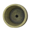 SEVOBAL Planters Stylish Weather Resistant Urn Planter For Indoor And Outdoor Use No Assembly, Magnesium Oxide, Antique Green, 8.75"*8.75"*24.00" - 4 of 4