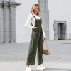 Women's Jumpsuit Corduroy Wide-Leg Overalls - Cupshe - 3 of 4