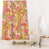 Jacqueline Maldonado Butterflies A Go Go Heavy Shower Curtain - Deny Designs: Polyester, Machine Washable, Ring Top - 2 of 3