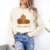 Simply Sage Market Women's Boho Thankful Pumpkins Long Sleeve Garment Dyed Tee - 2 of 4