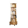 Maliang 6 Tier Rotating Bookshelf, Spinning Bookshelf with Wheels and Drawer, Small Space Rotating Bookshelf Tower for Home, Office - 2 of 4