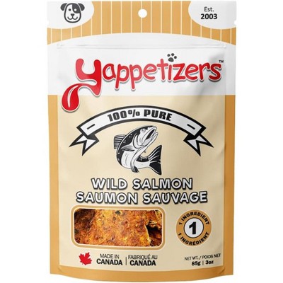 Yappetizers Treat Company wild salmon - 3oz