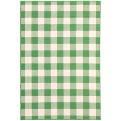 Oriental Weavers Meridian 2598G Green/ Ivory Indoor/Outdoor Area Rug - 8'6" x 13'